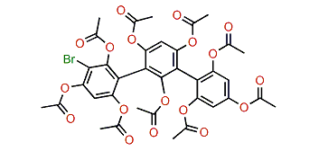 Bromotrifucol nonaacetate